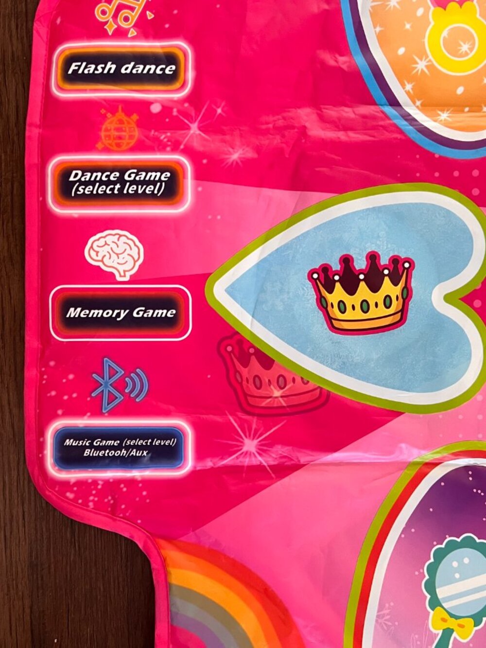 Princess Interactive Pink Learning Dance Mixer Mat - Picture 3 of 5